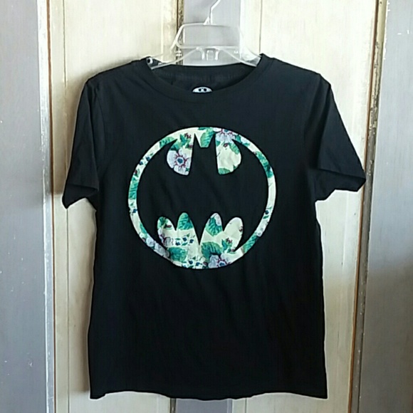 Tops - Floral Batman T shirt